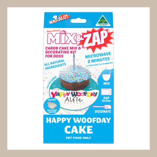 Mix & Zap Happy Woofday Cake Kit
