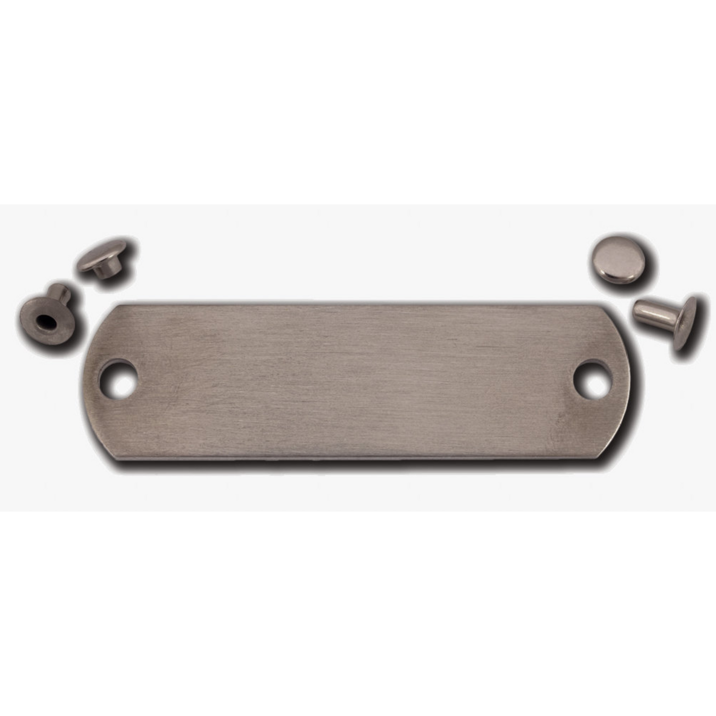 ID Tags - Rectangle (rivet)