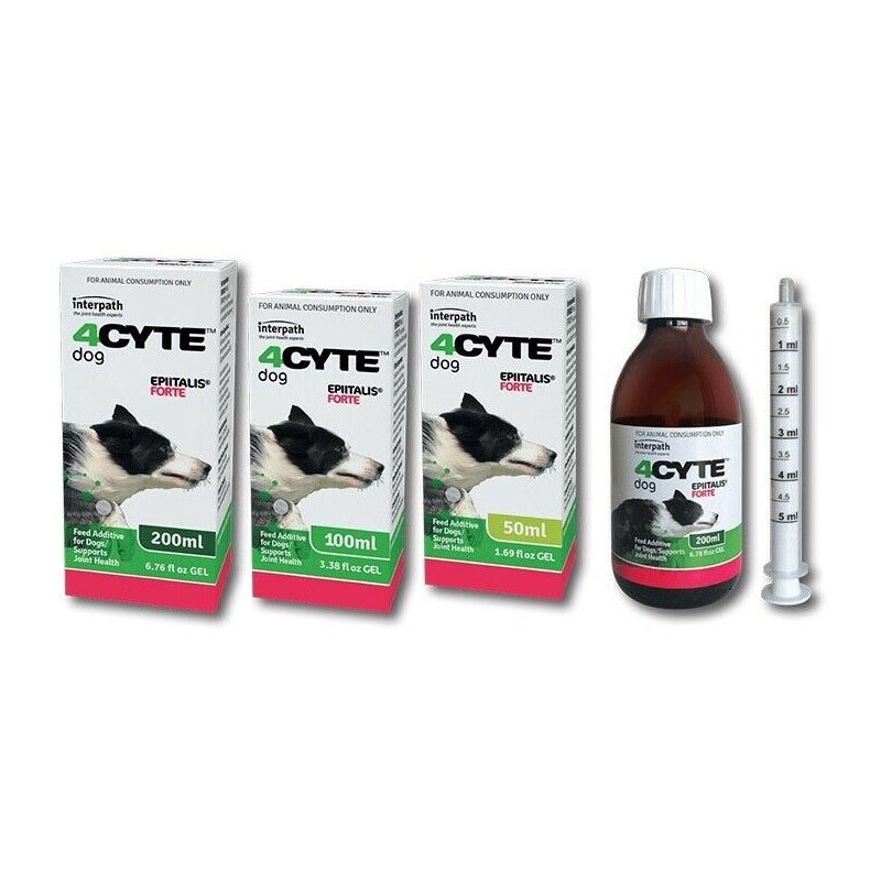 Epitalis Forte Gel Oral Joint Supplement for Dogs + Dosing Syringe