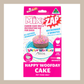 Mix & Zap Happy Woofday Cake Kit