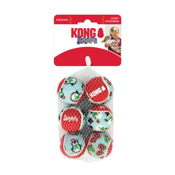 Kong Christmas AirDog SqueakAir Ball